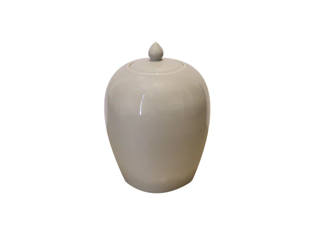 Melon Shape Ceramic Jar - Image 3